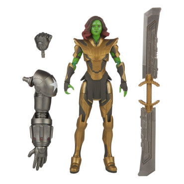 E se? Marvel Legends Guerreira Gamora (Baf: Hydra Stomper) 15 Cm