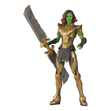 E se? Marvel Legends Guerreira Gamora (Baf: Hydra Stomper) 15 Cm