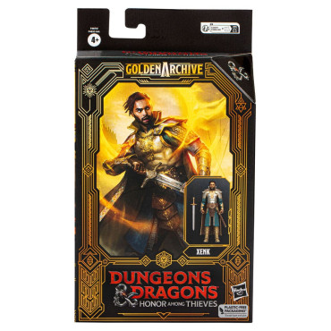 Figura Dungeons & Dragons: Honra Entre Ladrões Arquivo Dourado Xenk 15 Cm