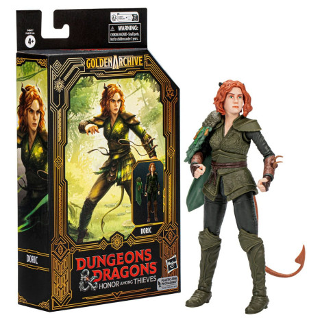 Figura Dungeons & Dragons: Honour Among Thieves Arquivo Dourado Dórico 15 Cm