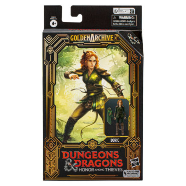 Figura Dungeons & Dragons: Honour Among Thieves Arquivo Dourado Dórico 15 Cm