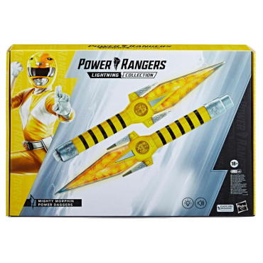 Réplica de Power Rangers Coleção Relâmpago 2022 Mighty Morphin Power Daggers