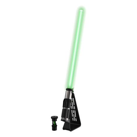 Star Wars Réplica do sabre de luz Yoda Force Fx Elite da série preta