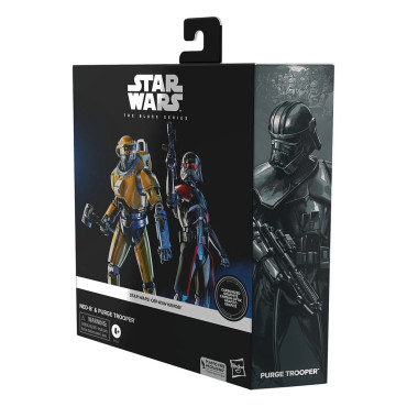 Star WarsFiguras : Obi-Wan Kenobi Black Series Ned-B & Purge Trooper Exclusive 15 Cm