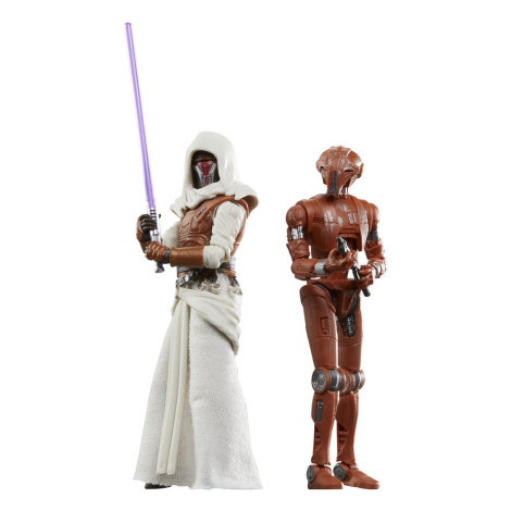 Star WarsFiguras : Coleção Vintage Galaxy Of Heroes Cavaleiro Jedi Revan e Hk-47 10 Cm