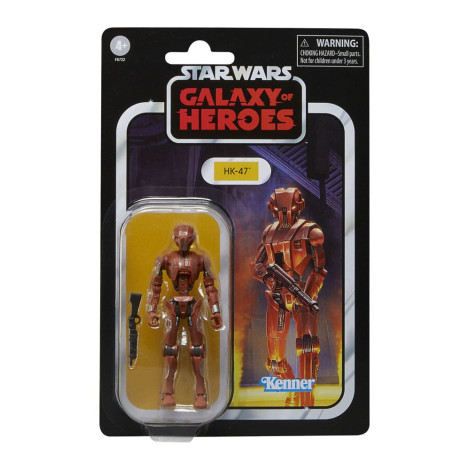 Star WarsFiguras : Coleção Vintage Galaxy Of Heroes Cavaleiro Jedi Revan e Hk-47 10 Cm