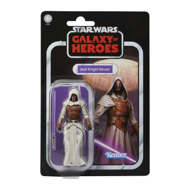 Star WarsFiguras : Coleção Vintage Galaxy Of Heroes Cavaleiro Jedi Revan e Hk-47 10 Cm