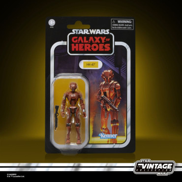 Star WarsFiguras : Coleção Vintage Galaxy Of Heroes Cavaleiro Jedi Revan e Hk-47 10 Cm