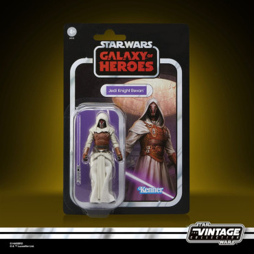 Star WarsFiguras : Coleção Vintage Galaxy Of Heroes Cavaleiro Jedi Revan e Hk-47 10 Cm