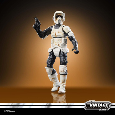 Star WarsFigura: Mandalorian Vintage Collection Vehicle Cons Speeder Bike com Scout Trooper e Grogu