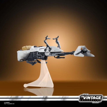 Star WarsFigura: Mandalorian Vintage Collection Vehicle Cons Speeder Bike com Scout Trooper e Grogu