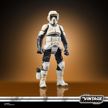 Star WarsFigura: Mandalorian Vintage Collection Vehicle Cons Speeder Bike com Scout Trooper e Grogu