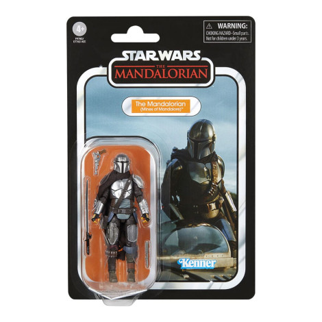 Star WarsFigura: O Mandaloriano Coleção Vintage O Mandaloriano (Minas de Mandalore) 10 Cm