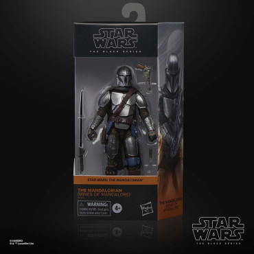 Star WarsFigura: O Mandaloriano Série Negra O Mandaloriano (Minas de Mandalore) 15 Cm