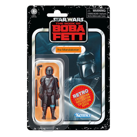 Star WarsFigura: O Livro de Boba Fett Coleção Retro O Mandaloriano 10 Cm