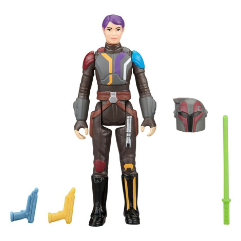 Star WarsEstatueta: Ahsoka Retro Coleção Sabine Wren 10 Cm