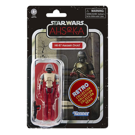 Star Wars Assassin Figura: Ahsoka Retro Coleção Hk-87 Droid 10 Cm