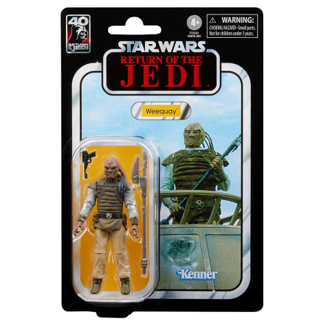 Star Wars Figura Episódio Vi 40º Aniversário Coleção Vintage Weequay 10 Cm