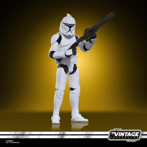 Star Wars Figura Episódio Ii Vintage Coleção Fase I Clone Trooper 10 Cm