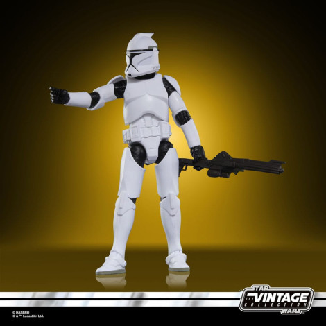 Star Wars Figura Episódio Ii Vintage Coleção Fase I Clone Trooper 10 Cm