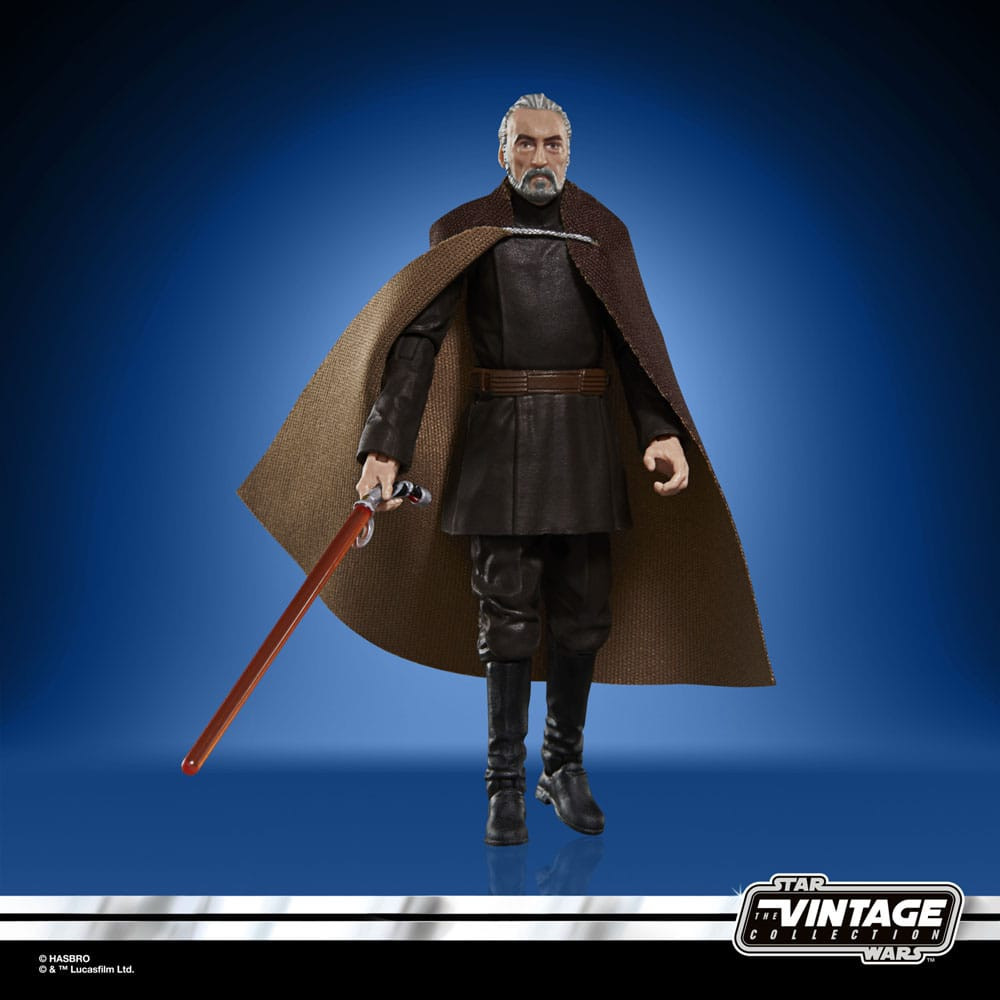 Star Wars Figura Episódio Ii Coleção Vintage Conde Dooku 10 Cm