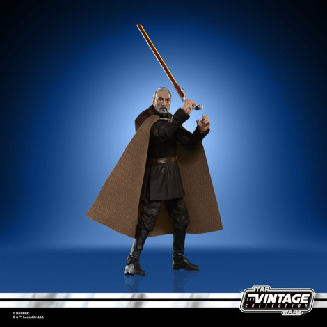 Star Wars Figura Episódio Ii Coleção Vintage Conde Dooku 10 Cm