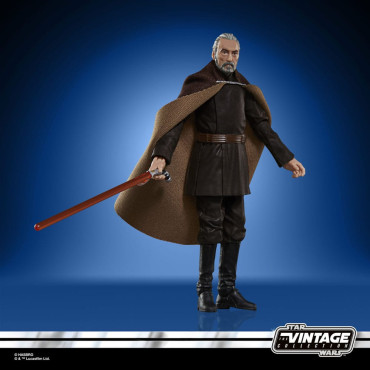 Star Wars Figura Episódio Ii Coleção Vintage Conde Dooku 10 Cm