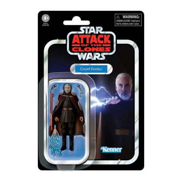 Star Wars Figura Episódio Ii Coleção Vintage Conde Dooku 10 Cm