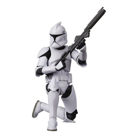 Star Wars Figura Episódio Ii Série Negra Fase I Clone Trooper 15 Cm