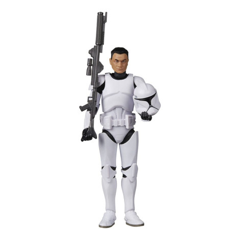 Star Wars Figura Episódio Ii Série Negra Fase I Clone Trooper 15 Cm