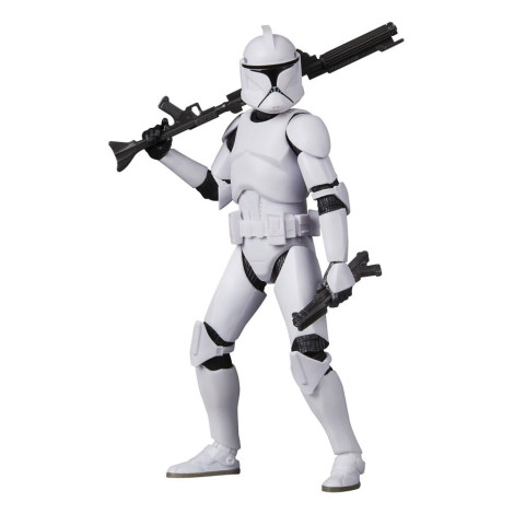 Star Wars Figura Episódio Ii Série Negra Fase I Clone Trooper 15 Cm