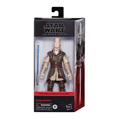 Star Wars Figura Episódio Ii Série Negra Ki-Adi-Mundi 15 Cm