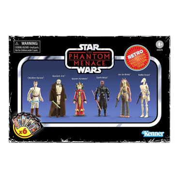 Star Wars Figura Episódio I Retro Collections A Ameaça Fantasma Multipack 10 Cm