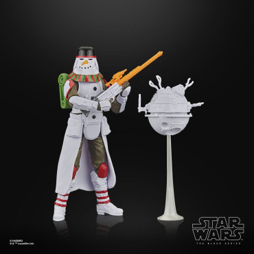 Star Wars Figura Snowtrooper Série Negra (Edição de Natal) 15 Cm