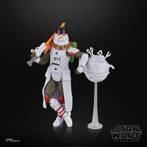 Star Wars Figura Snowtrooper Série Negra (Edição de Natal) 15 Cm