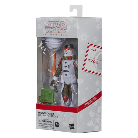 Star Wars Figura Snowtrooper Série Negra (Edição de Natal) 15 Cm