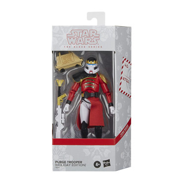 Star Wars Figura Black Series Purge Trooper (Edição de Natal) 15 Cm