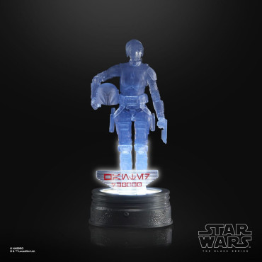 Star Wars Figura Série Negra Coleção Holocomm Bo-Katan Kryze 15 Cm