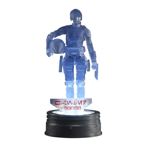 Star Wars Figura Série Negra Coleção Holocomm Bo-Katan Kryze 15 Cm