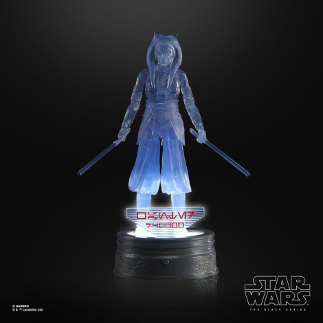 Star Wars Figura Série Negra Coleção Holocomm Ahsoka Tano 15 Cm