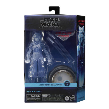 Star Wars Figura Série Negra Coleção Holocomm Ahsoka Tano 15 Cm