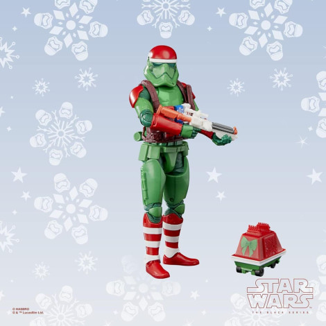 Star Wars StorFigura Série Negra Primeira Ordem mtrooper Holiday 15 Cm