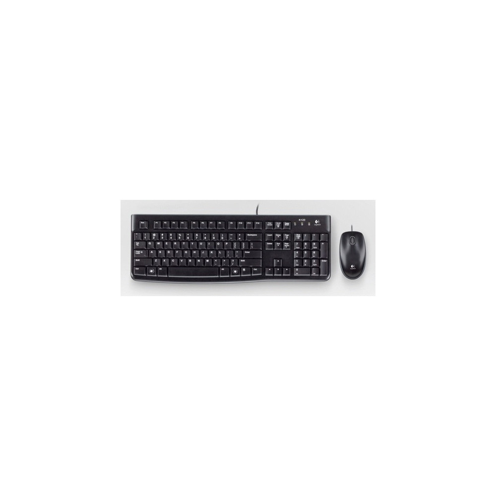 LOGITECH MK120 teclado + mouse PRETO