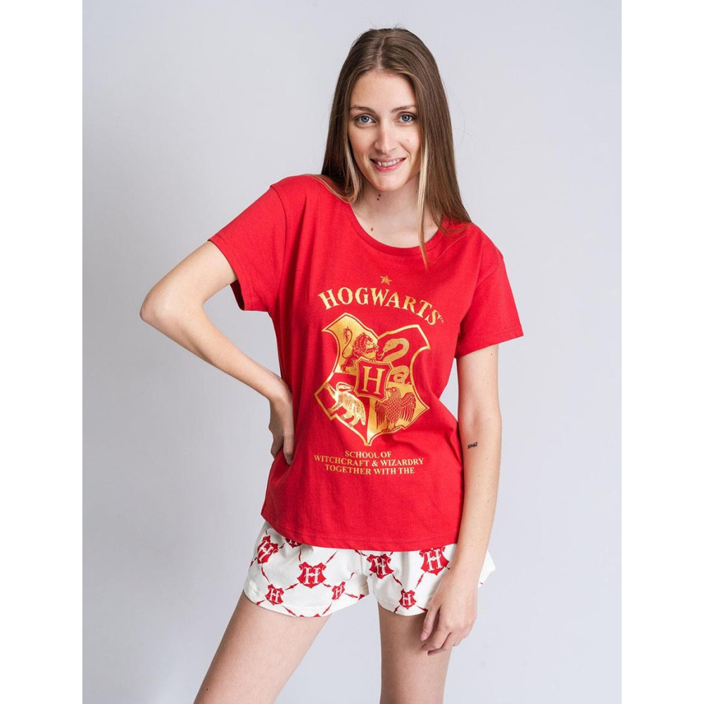 Calções de pijama Harry Potter Hogwarts