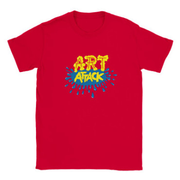 T-shirt Cores do logótipo Art Attack