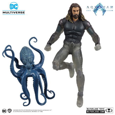 Dc Multiverse Aquaman Figure (Stealth Suit With Topo) (Gold Label) 18 Cm Aquaman And The Lost Kingdom