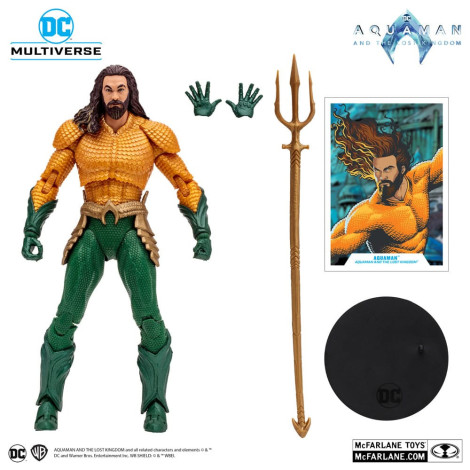 Dc Multiverso Aquaman Figura 18 Cm Aquaman E O Reino Perdido