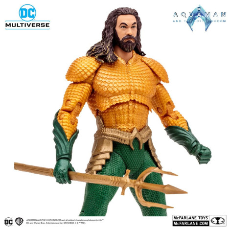 Dc Multiverso Aquaman Figura 18 Cm Aquaman E O Reino Perdido