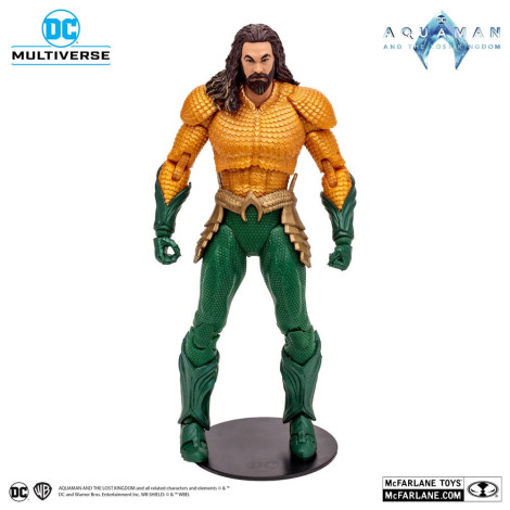 Dc Multiverso Aquaman Figura 18 Cm Aquaman E O Reino Perdido