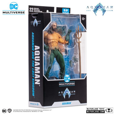 Dc Multiverso Aquaman Figura 18 Cm Aquaman E O Reino Perdido